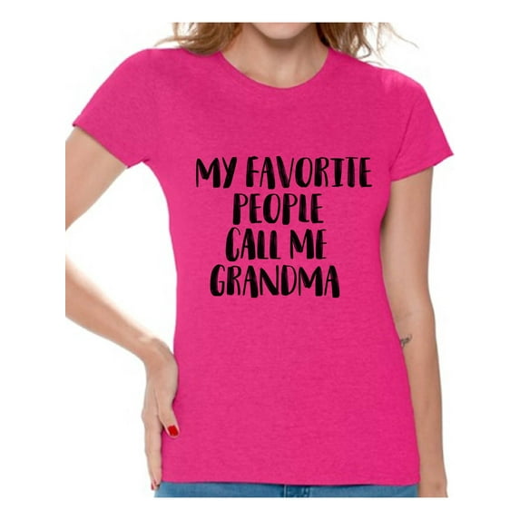 My Favorite People Call Me Grandma Shirt - Grandma Gifts for Mother's Day