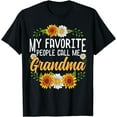 thumbnail image 1 of My Favorite People Call Me Grandma Shirt Mothers Day Gifts T-Shirt, 1 of 4