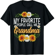 My Favorite People Call Me Grandma Shirt Mothers Day Gifts T-Shirt