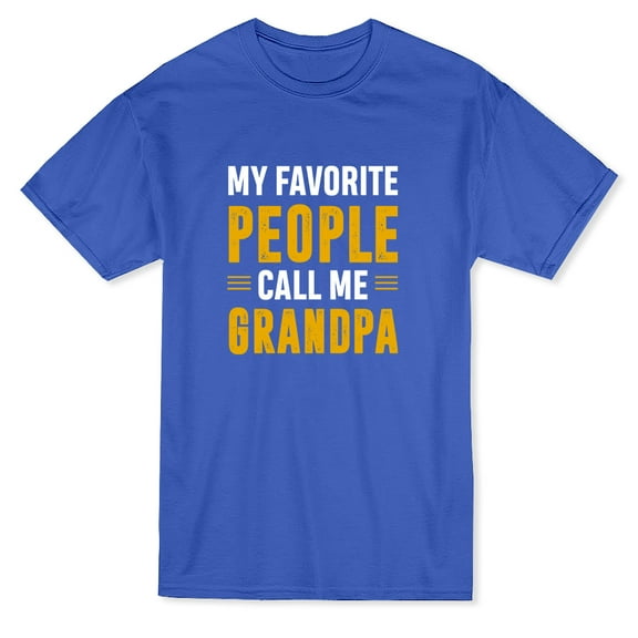 My Favorite People Call Me Grandpa Men's T-shirt