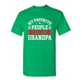 thumbnail image 1 of My Favorite People Call Me Grandpa Sarcastic Humor Graphic Tees Gift For Mens Novelty Funny T Shirt, 1 of 5
