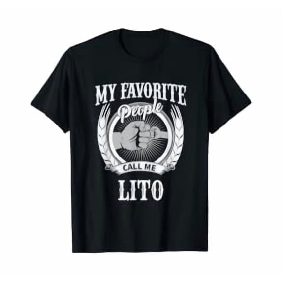 My Favorite People Call Me Lito Mexican Spanish Grandpa Classic Theme T ...