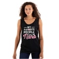 thumbnail image 1 of My Favorite People Call Me Nana Cute Womens Plus Size Graphic Tank Top Brisco Brands 3X, 1 of 5