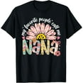 thumbnail image 1 of My Favorite People Call Me Nana Mothers Day Girly Women T-Shirt Unisex S-5XL Hot Trending Shirt, Vintage Birthday Gift, 1 of 2