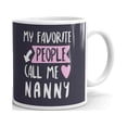 thumbnail image 1 of My Favorite People Call Me Nanny Coffee Tea Ceramic Mug Office Work Cup Gift 15 oz, 1 of 3