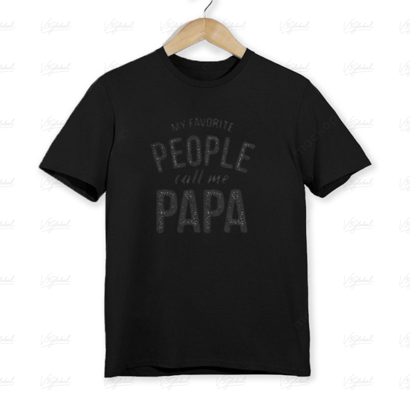 My Favorite People Call Me Papa Funny Family Fathers Day Unisex T-Shirt, up to size 5XL