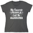 thumbnail image 1 of My Favorite People Sarcastic Humor Novelty Funny Women's Casual Tees, 1 of 3