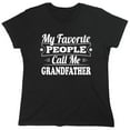 thumbnail image 1 of My Favorite People Sarcastic Humor Novelty Funny Women's Casual Tees, 1 of 3