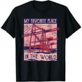 thumbnail image 1 of My Favorite Place In The World City Ocean Visit Travel T-Shirt, 1 of 4