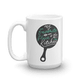 thumbnail image 1 of My Favorite Place Is The Kitchen Ceramic Coffee & Tea Mug, Kitchen Tool, Supplies And Present For Chef, Cook, Baker And Food Lover Men & Women (15oz), 1 of 3