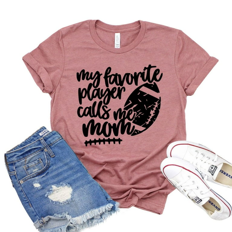 Baseball Mom T Shirt Favorite Baseball Player Mother Gift Baseball Mom T Shirt Favorite Baseball Player Mother Gift