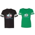 thumbnail image 1 of My Favorite Prince Princess Is My Husband Wife Matching Couple Cotton Jerseys (Men Black / Women Green) (Men XL / Women XL), 1 of 3