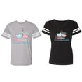 thumbnail image 1 of My Favorite Prince Princess Is My Husband Wife Matching Couple Cotton Jerseys (Men Heather / Women Black) (Men M / Women L), 1 of 3