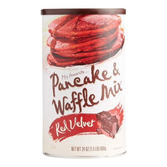 My Favorite Pancake and Waffle Mix Red Velvet Pack of 2, 24 oz
