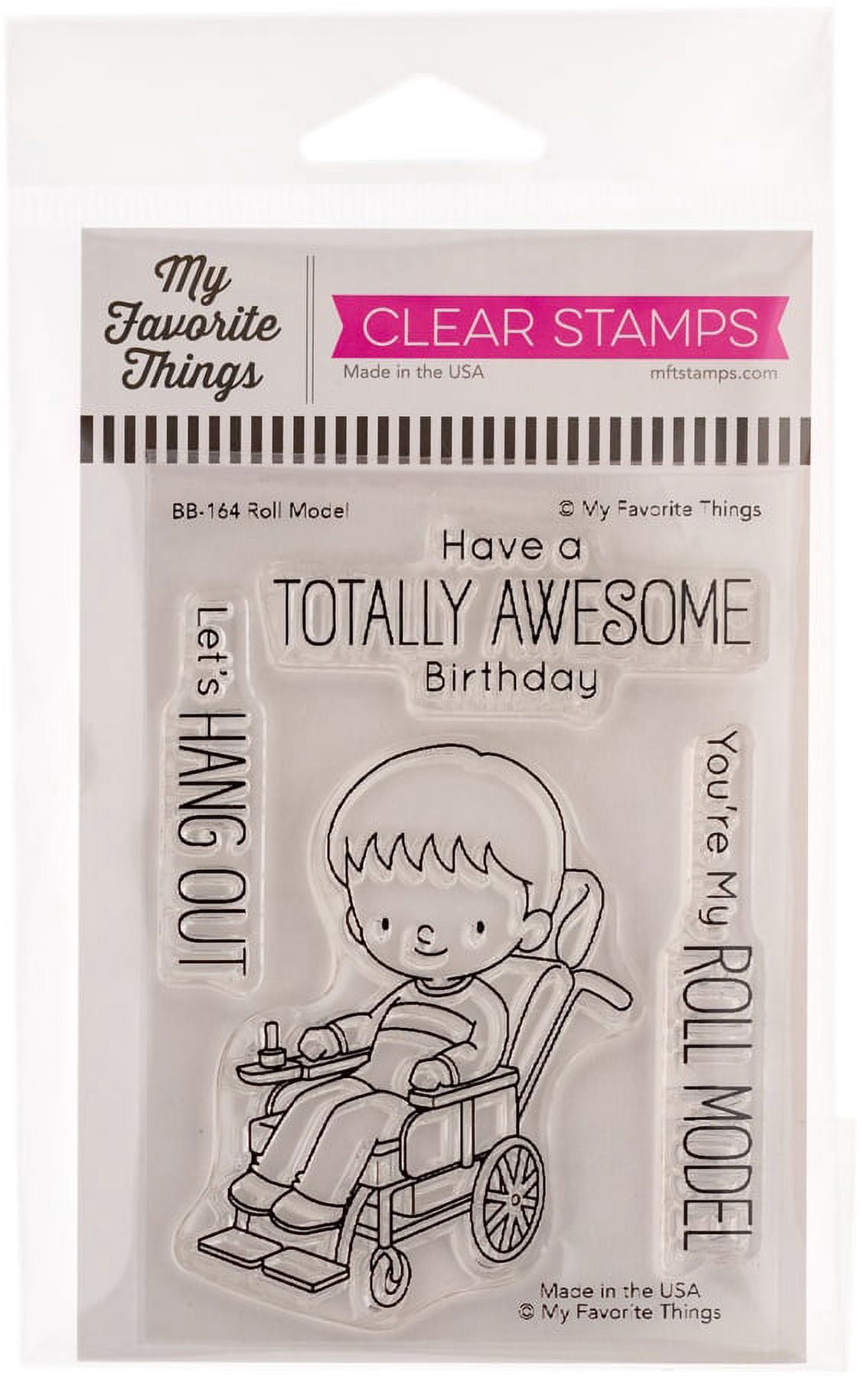 My Favorite Things Birdie Brown Stamps 3"X4"-Roll Model - Walmart.com