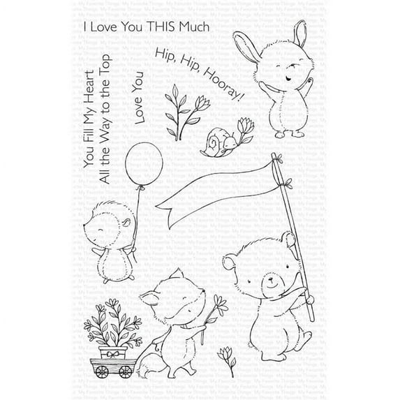 My Favorite Things Stacey Yacula Stamps 4"X6"-Hooray Kind Of Day