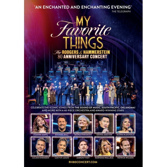 My Favorite Things: The Rodgers & Hammerstein 80th Anniversary Concert (DVD)