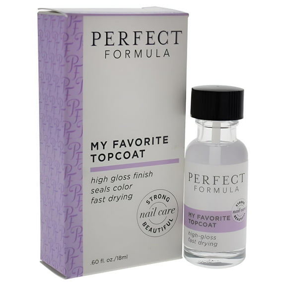 My Favorite Topcoat by Perfect Formula for Women - 0.6 oz Nail Treatment