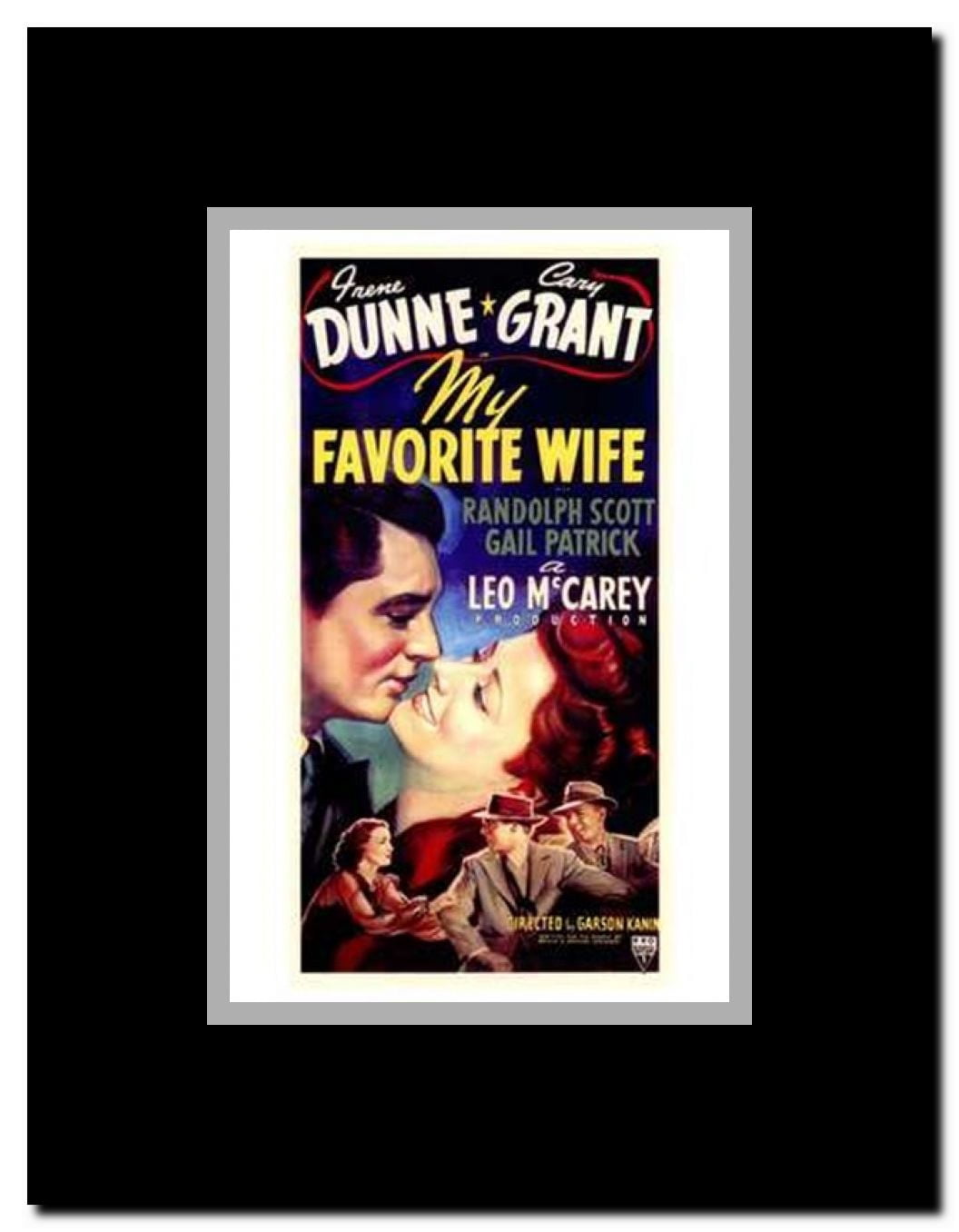 My Favorite Wife Framed Movie Poster