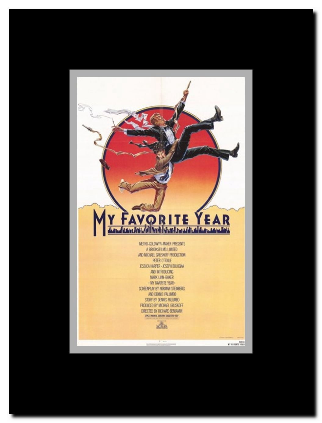 My Favorite Year Framed Movie Poster