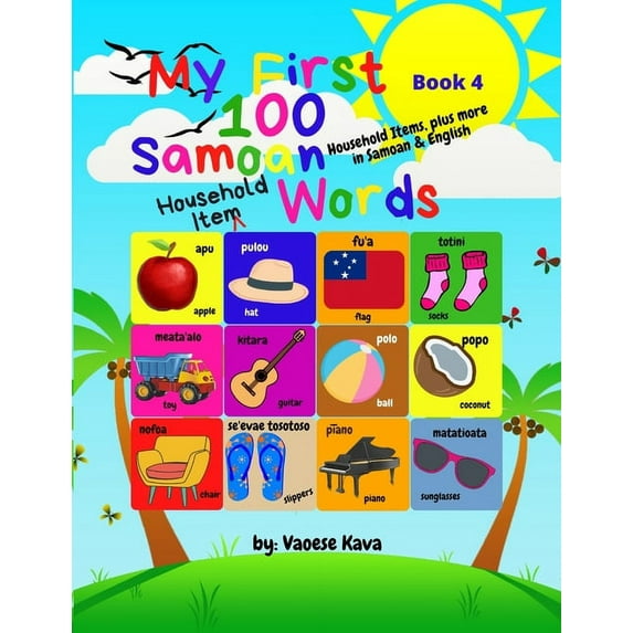 My First 100 Samoan Household Item Words - Book 4, (Paperback)