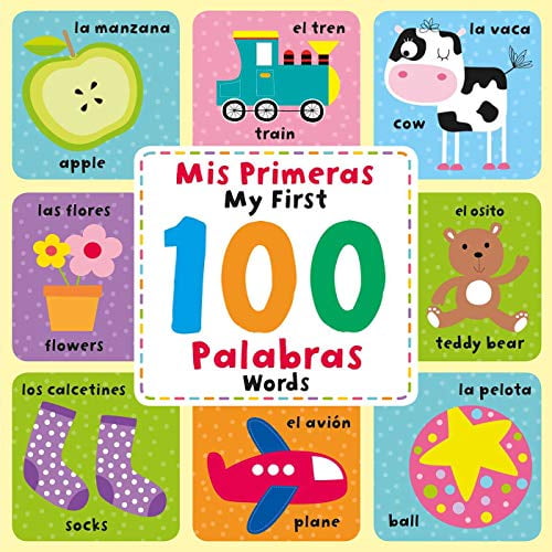 Pre-Owned My First 100 Words (MIS Primeras 100 Palabras): Spanish & English Picture Dictionary (Board book) 1789050790 9781789050790