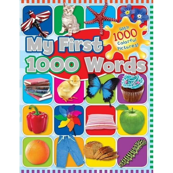 My First 1000 Words: With 1000 Colorful Pictures!, (Hardcover)