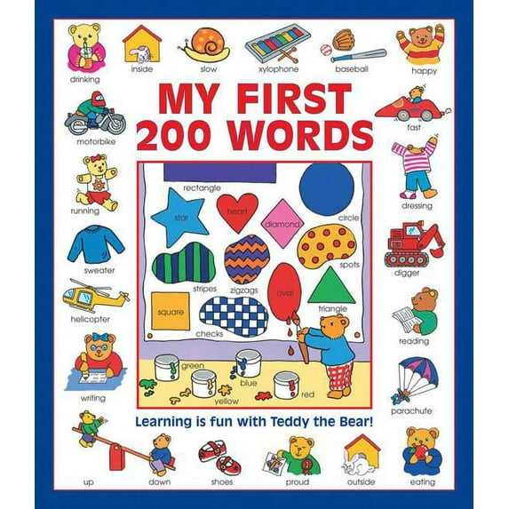 My First 200 Words : Learning Is Fun With Teddy The Bear! (Paperback)