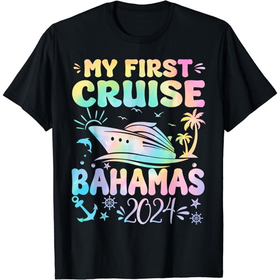 My First 2024 Cruise Kids Summer Vacation Group Ship T-Shirt