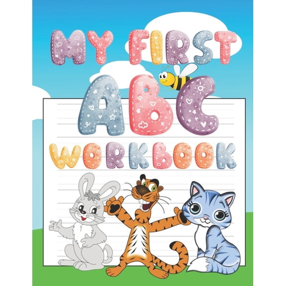 My First ABC Handwriting Workbook : Trace, Write and Learn Alphabet for Kids Age 4-7 (Paperback)