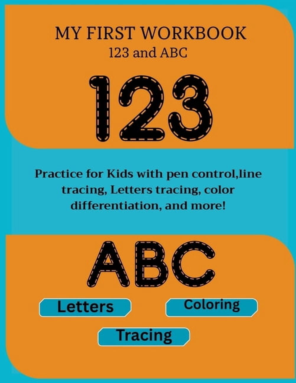 My First ABC and 123 Tracing Workbook, (Paperback)