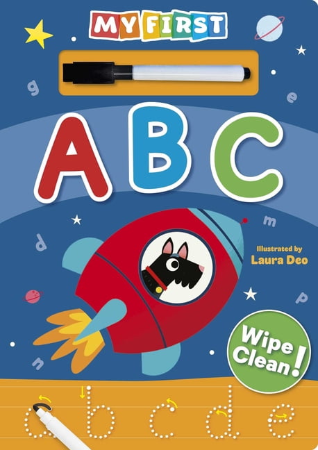 My First Abc: Wipe Clean!, (Board Book)