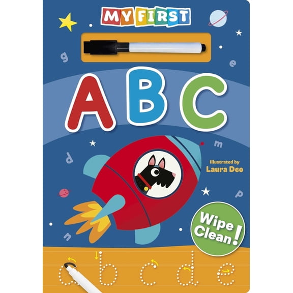My First Abc: Wipe Clean!, (Board Book)