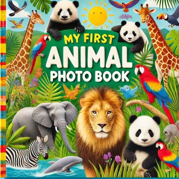 My First Animal Photo Book: A Fun and Educational Picture Book for Toddlers & Kids Learn About Wild Animals with Photos , (Paperback)
