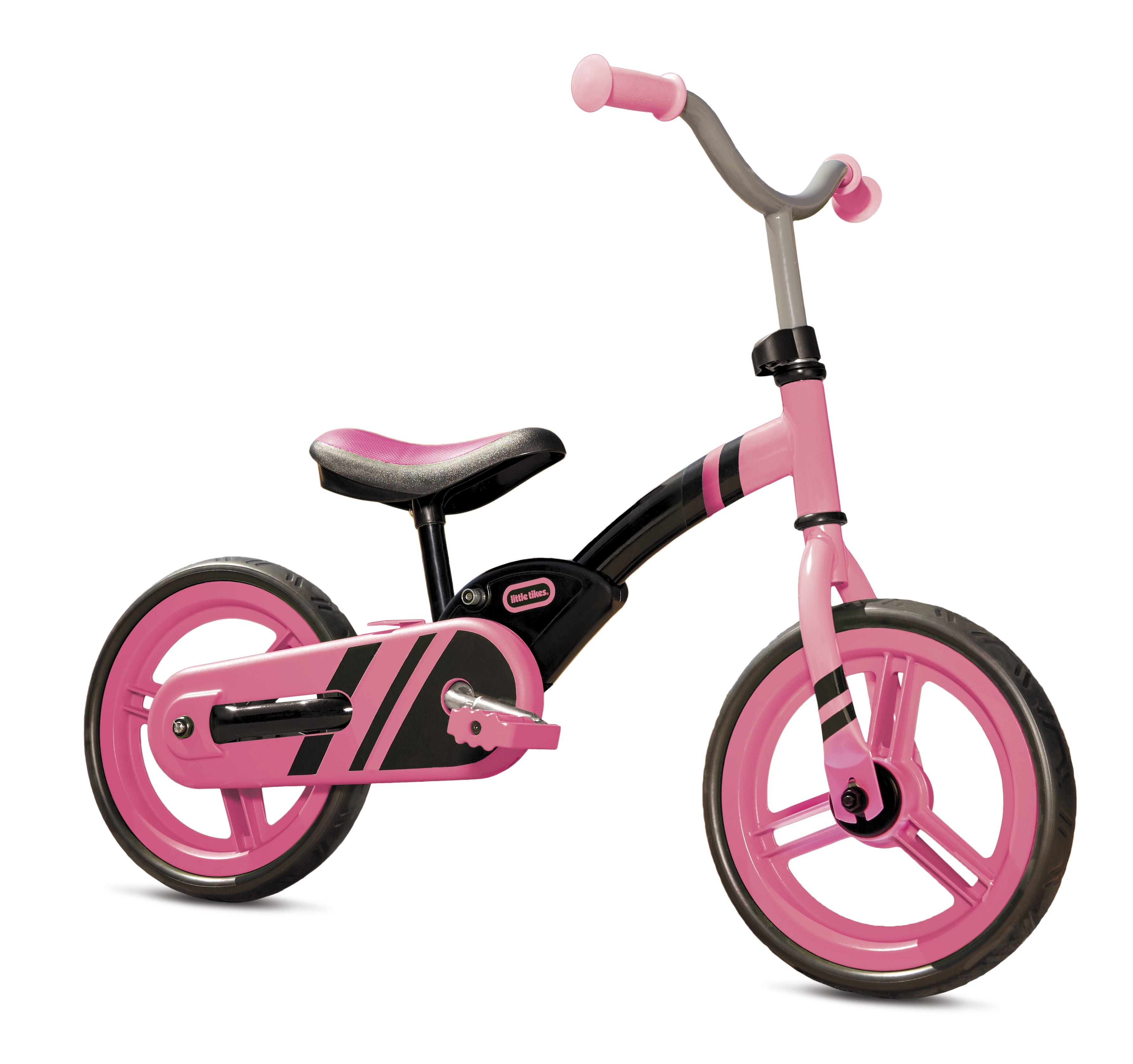 Petit vélo d'équilibre pour bébé Pukylino rose