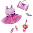 thumbnail image 1 of My First Barbie Fashion Pack, Preschool Doll Clothes, Tutu and Ballet Accessories, 13.5-inch, 1 of 3