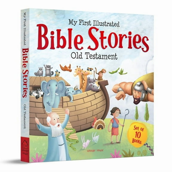 My First Bible Stories: My First Illustrated Bible Stories from Old Testament : Boxed Set of 10 (Multiple copy pack)