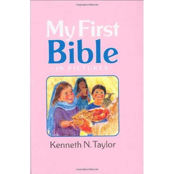 Pre-Owned My First Bible in Pictures, Baby Pink (Hardcover) 1414305931 9781414305936