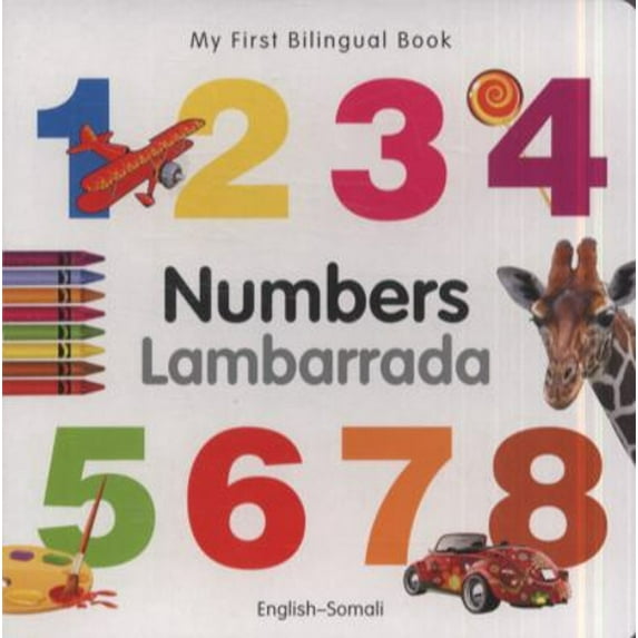Pre-Owned My First Bilingual Book-Numbers (English-Somali) (Board Book) 9781840595772