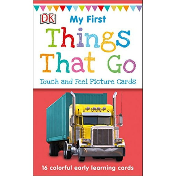 Pre-Owned My First Board Books: My First Touch and Feel Picture Cards: Things That Go (Cards)