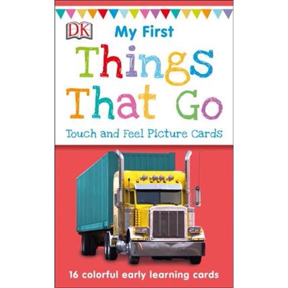 Pre-Owned My First Board Books: My First Touch and Feel Picture Cards: Things That Go (Cards)