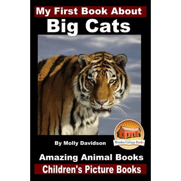 My First Book About Big Cats - Amazing Animal Books - Children's Picture Books, (Paperback)