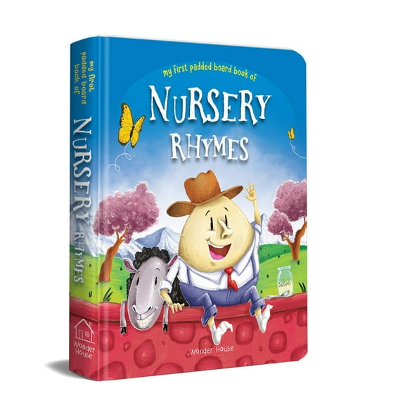 My First Book Nursery Rhymes Board Book: Illustrated Classic Nursery Rhymes, (Board Book)