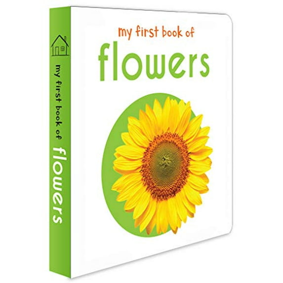 Pre-Owned My First Book of My First Book of Flowers, (Board Book)