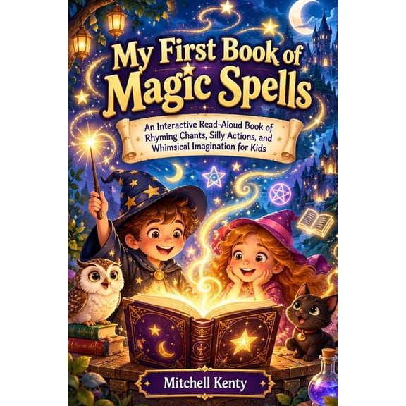 My First Book of Magic Spells: An Interactive Read-Aloud Book of Rhyming Chants, Silly Actions, and Whimsical Imaginatio, (Paperback)