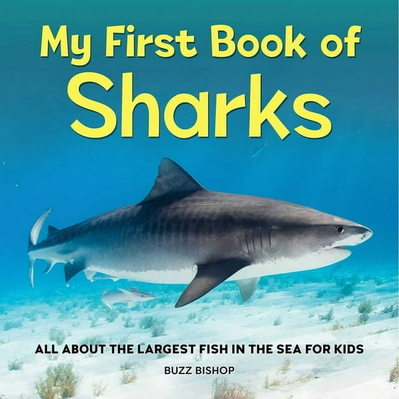 My First Book of Sharks: All about the Largest Fish in the Sea for Kids (Hardcover) by Buzz Bishop