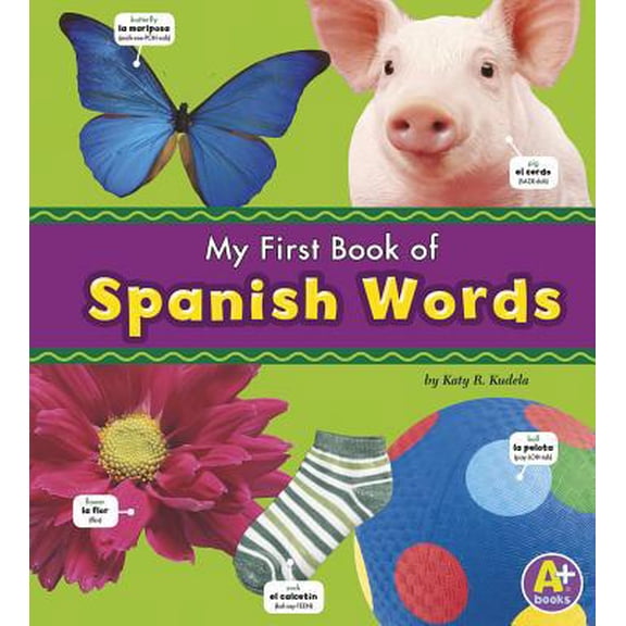 Pre-Owned My First Book of Spanish Words (Bilingual Picture Dictionaries) (Multilingual Edition) (English and Spanish Edition) (Paperback) 1429638524 9781429638524