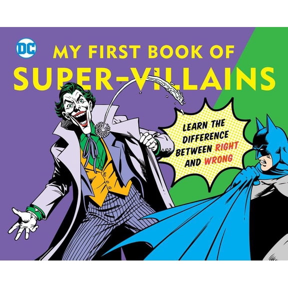 My First Book of Super Villains Learn th (Board Book)