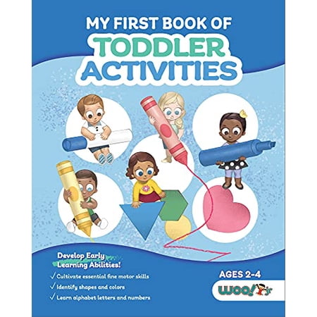 Pre-Owned My First Book of Toddler Activities: (Learning Games For Toddlers) (Ages 2 - 4) (Woo! Jr. Kids Activities Books) Paperback