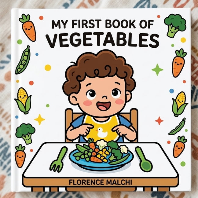 My Big First Early Learning My First Book of Vegetables: An Interactive First Words Book for Toddlers to Learn About Healthy Foods, Book 11, (Paperback)